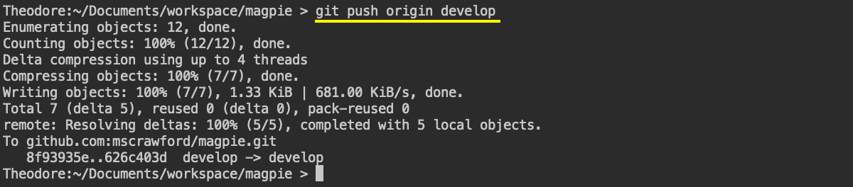 Git pull requests - feeding back | MAgPIE